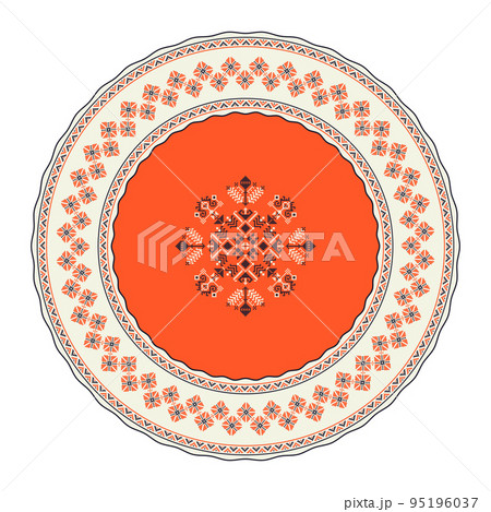 Romanian round design element 27 Romanian round design element 27 95196037