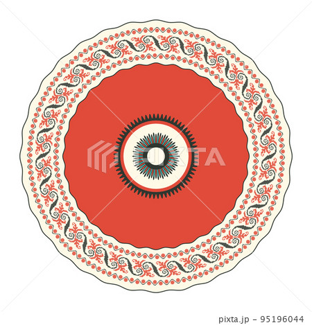 Romanian round design element 33 Romanian round design element 33 95196044