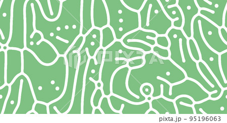 Abstract organic seamless pattern in black and white Abstract organic seamless pattern in black and white 95196063