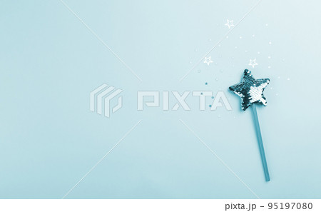 Sparkling magic wandの写真素材 [95197080] - PIXTA