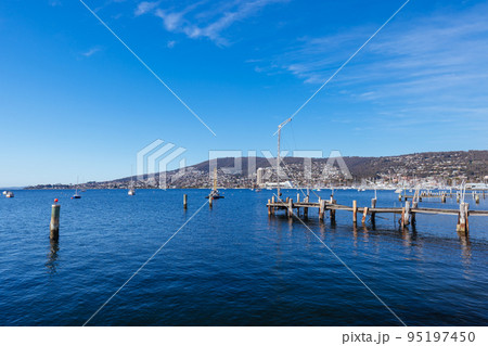 Sandy Bay View in Hobart Tasmania Australia Sandy Bay View in Hobart Tasmania Australia 95197450
