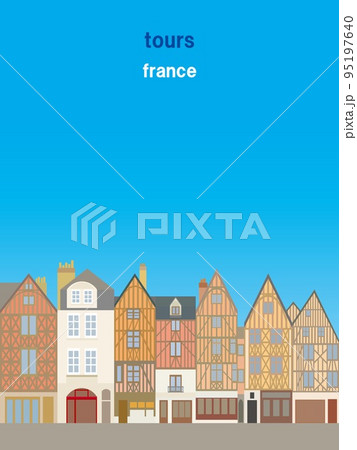 トゥール tours プリュムロー広場 place plumereau フランス france トゥール tours プリュムロー広場 place plumereau フランス france 95197640