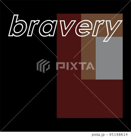 vector typography illustration 95198614