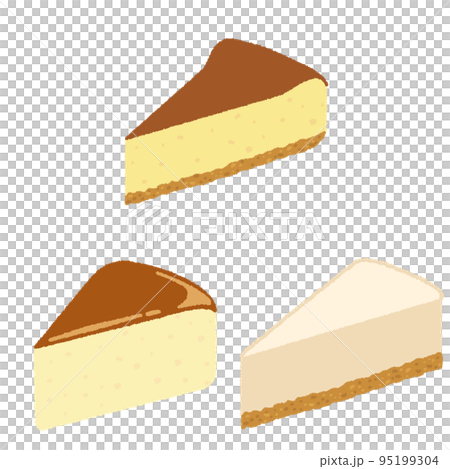 Cheesecake illustration 95199304
