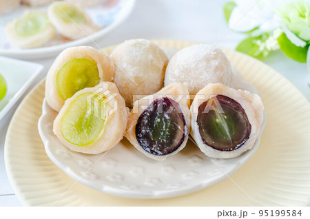 手作りぶどう大福 95199584