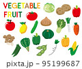 vegetable fruit 野菜 果物	 95199687