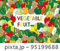 vegetable fruit 野菜 果物	 95199688