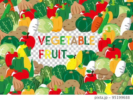 vegetable fruit 野菜 果物 vegetable fruit 野菜 果物 95199688
