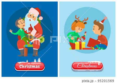 Christmas Banner, Button in Snow, Winter Holidays Christmas Banner, Button in Snow, Winter Holidays 95201569