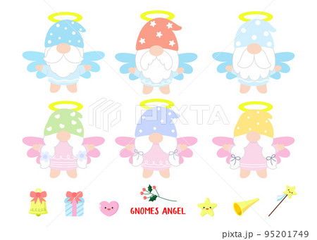 Gnomes Angel Flat Clipart Gnomes Angel Flat Clipart 95201749