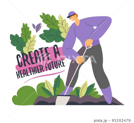 Create healthier future, gardening service hobby Create healthier future, gardening service hobby 95202479