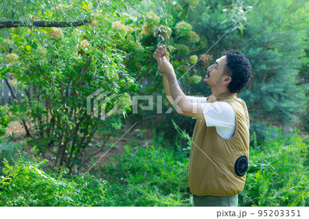庭仕事　ファンベスト　男性 95203351