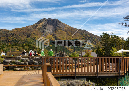 丸沼高原　天空の足湯と日光白根山 95203763