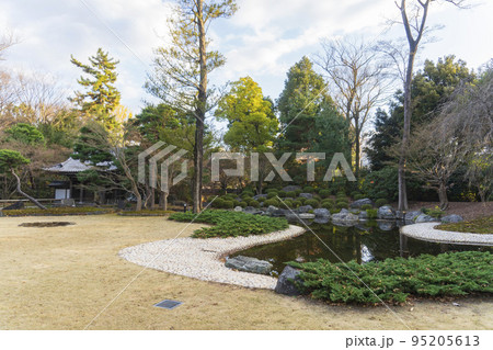 池がある日本庭園【今川氏菩提寺】/東京都杉並区 池がある日本庭園【今川氏菩提寺】/東京都杉並区 95205613