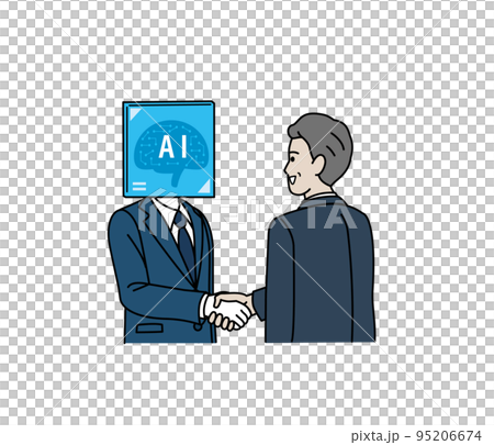 介紹 AI 的商人的圖像說明 介紹 AI 的商人的圖像說明 95206674