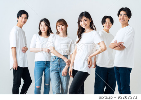 男女 Z世代 友達 大学生 シェアハウス 男女 Z世代 友達 大学生 シェアハウス 95207573