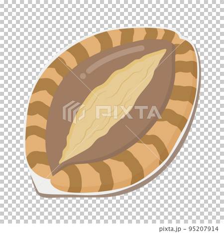 あわびのイラスト 95207914