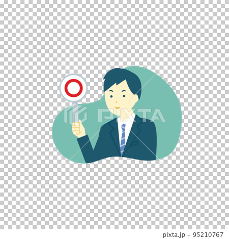 有紅色圓圈標籤的人 95210767