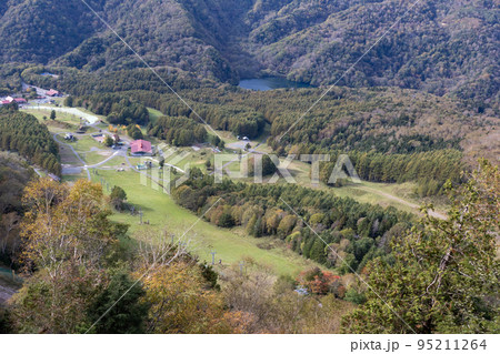 日光白根山ロープウェイから見た丸沼高原 95211264