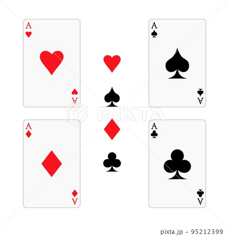 Ace card Suit Set design illustration vector eps format , suitable for your design needs, logo, illustration, animation, etc. Ace card Suit Set design illustration vector eps format , suitable for your design needs, logo, illustration, animation, etc. 95212399