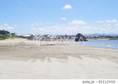 出雲稲佐の浜の景色 95212450