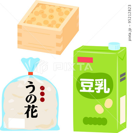 大豆と市販のおからと豆乳 95212823