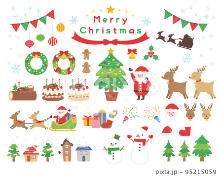 クリスマスの素材 クリスマスの素材 95215059