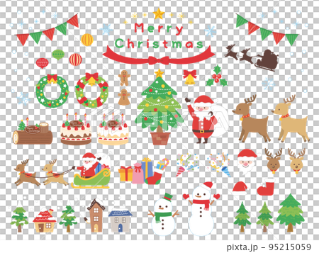 クリスマスの素材 クリスマスの素材 95215059