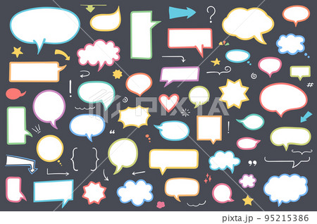 Speech Bubbles 95215386