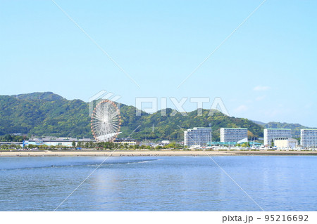 蒲郡市、ラグーナテンボスと三河湾の風景 蒲郡市、ラグーナテンボスと三河湾の風景 95216692