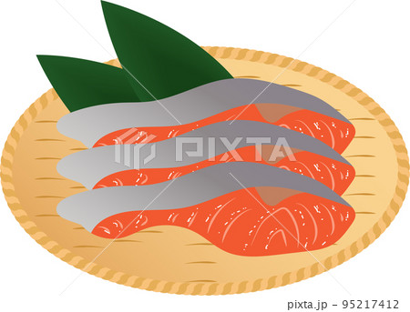 生鮭の切り身 95217412