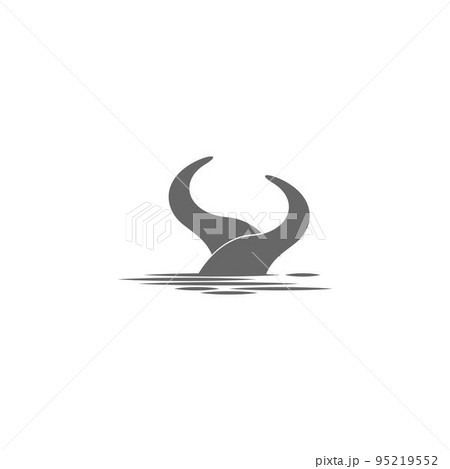 Kraken logo icon illustration 95219552