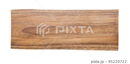 Old wooden sign board isolated on white background with clipping path 95220722