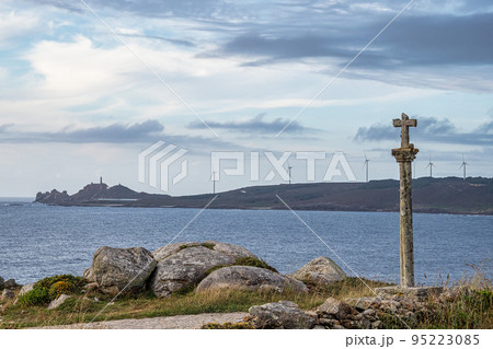 Punta de la Barca in the village of Muxia, Costa da Morte, Galicia, Spain 95223085
