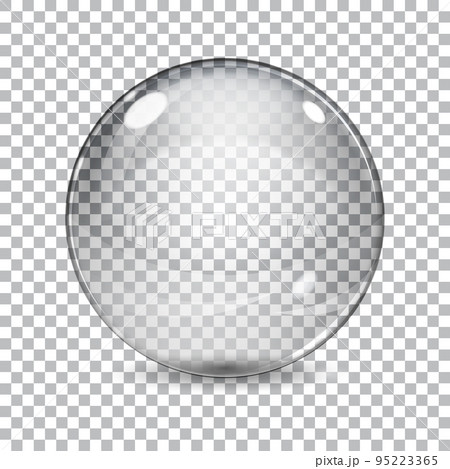 Transparent  glass sphere 95223365