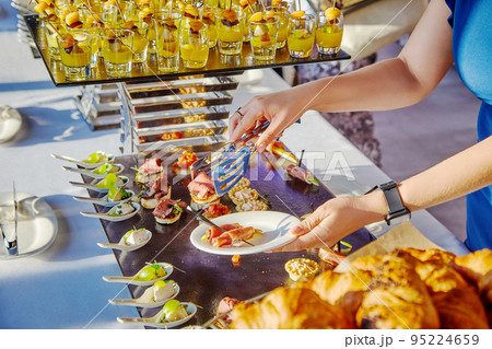 Buffet at the conference 95224659