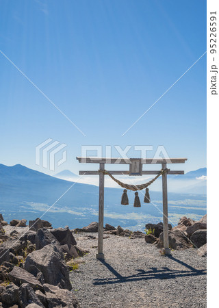 【天空の社】車山神社からの眺め【霧ヶ峰最高峰・車山山頂】 95226591