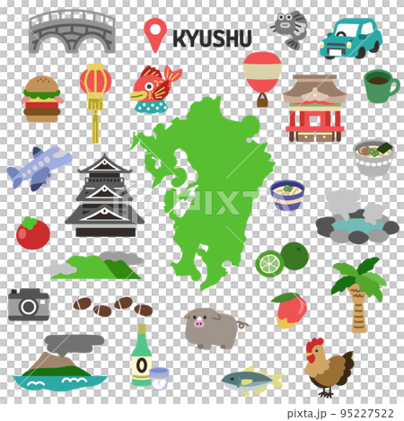 九州　観光セット 95227522