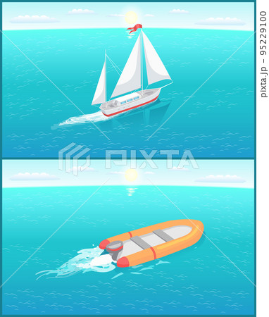 Inflatable Rescue Boat and Ship with White Canvas Inflatable Rescue Boat and Ship with White Canvas 95229100