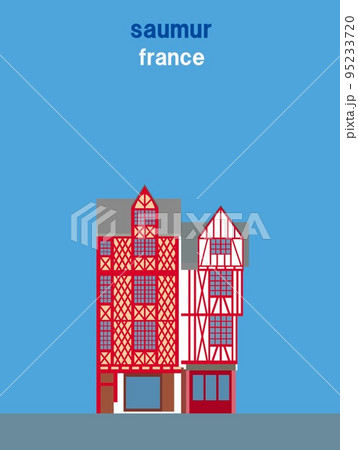 ソーミュール　saumur　ペイ・ド・ラ・ロワール　pays　de 　la　loire　フランス 95233720