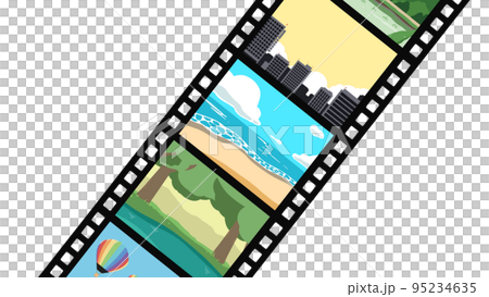 Negative with scenery Enlarge 95234635