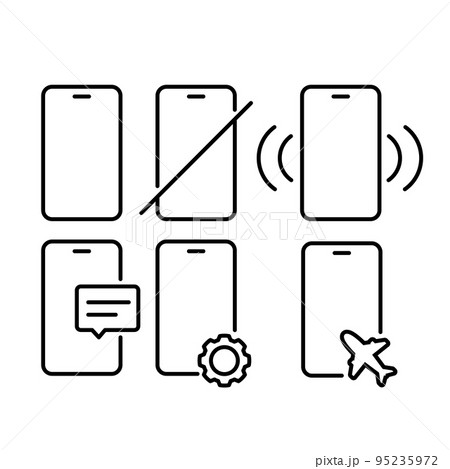 スマートフォンアイコン 95235972