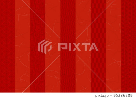 日本の伝統模様の和紙テクスチャ 95236209