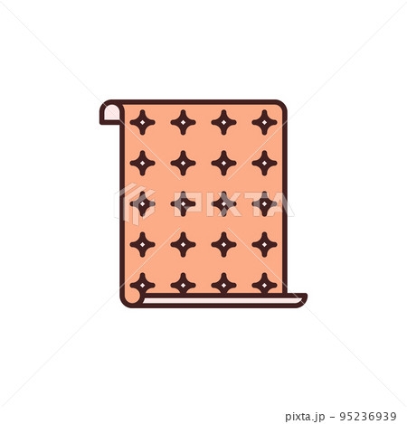 Colored Wallpaper with Cute Texture concept iconのイラスト素材 [95236939] - PIXTA