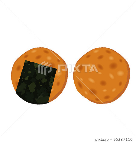 せんべいのイラスト 95237110