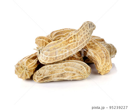 peanuts isolated on white background 95239227