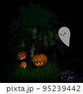 　おばけとジャックオーランタン 95239442
