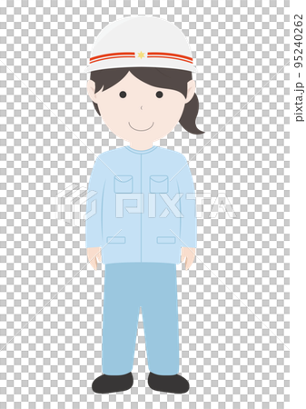 Ambulance worker female person Ambulance worker female person 95240262