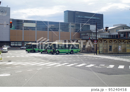 秋田駅西口の景色 秋田駅西口の景色 95240458