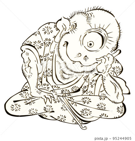 浮世絵 妖怪 その60 ゴールドバージョン 浮世絵 妖怪 その60 ゴールドバージョン 95244905